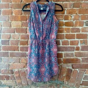 Gap Paisley Sleeveless Mini Dress